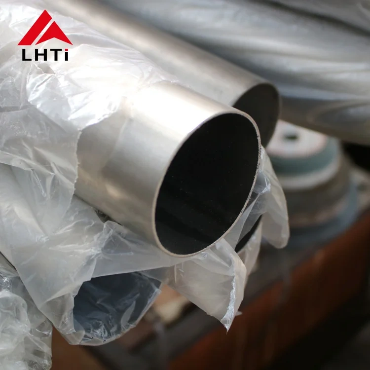 Gr7 wleded titanium tube Dia48.3mm th2.77mm L4445mm factory supply