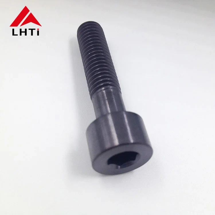 DIN912 M5 M6 M8 Allen Key Head Bolt Titanium Hex Socket Screw Bolt GR5 Bolts Lihua Black Bicycle Frame Accessories Colorful LHTI