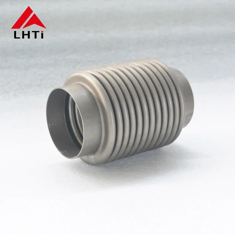 2.5" 3" 3.5" 4" Gr2 titanium exhaust bellows flex connector coupling joint