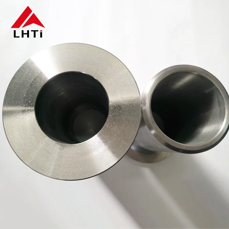ASTM B363 WPT2 titanium lap joint stub end cap fitting