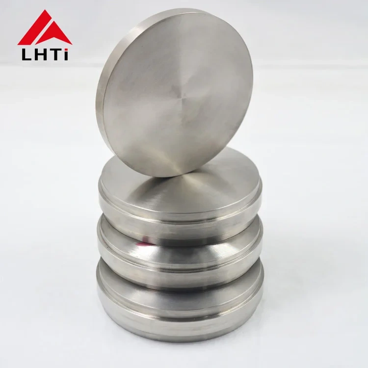 Round GR2 GR5 Titanium Ring Industry Titanium Cake Forgings
