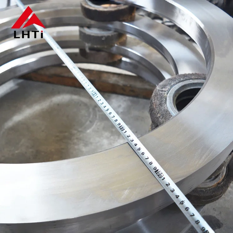 Gr2 Titanium forgings  ASTM B381  OD 1074 Titanium Channel Flange ring