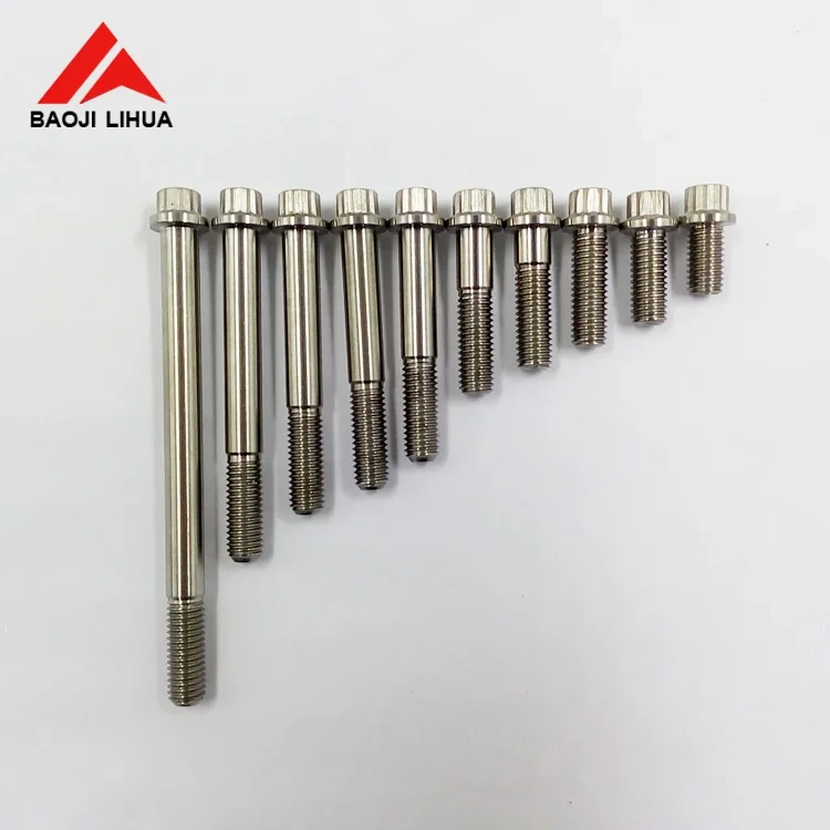 M7 rims bolts ,12 points titanium flange bolts for automobile