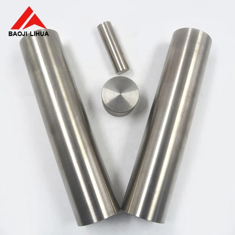 Pure titanium round bars tc4 grade 5 titanium bar for sale