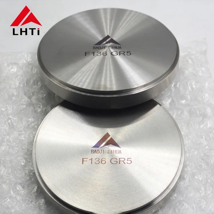 Titanium Alloy Round Discs ASTM B381 Forged