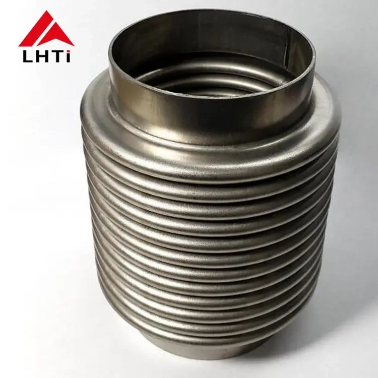 3inch titanium Flex bellow tube Pipe price in stock