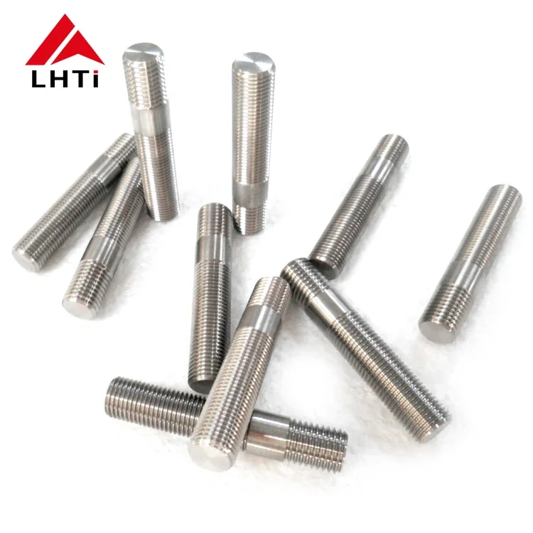 6Al4V Gr5 M8  titanium stud bolts