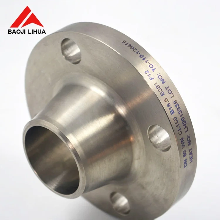 Titanium blind exhaust flange 4" ANSI 150lbs 300 ibs class gr2