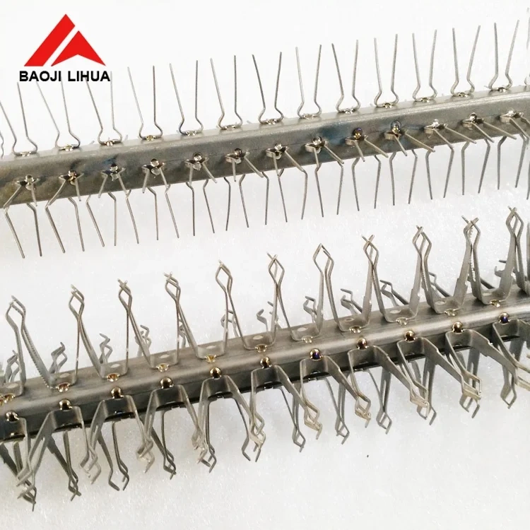 Customized clamp gr1 titanium anodizing rack for water treatment
