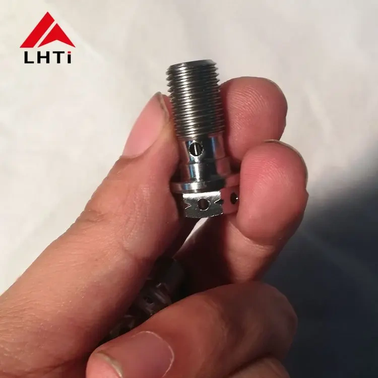gr5 single Banjo titanium Bolt  M10 x 1.0 titanium probolt Race motorcycle parts