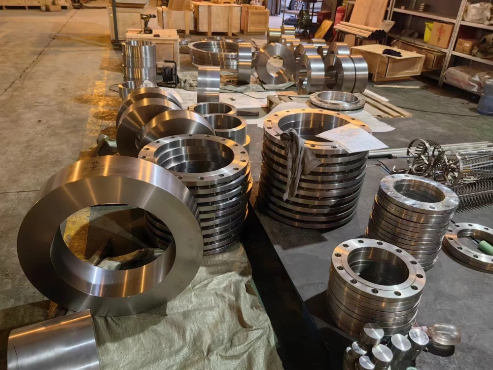 Titanium material Long Weld Neck Flange with High Quality