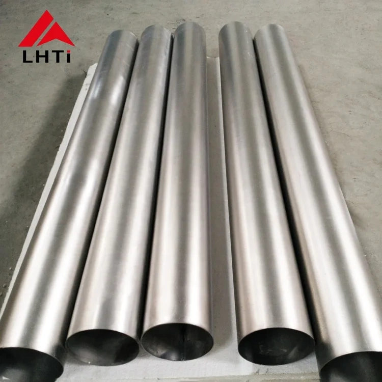 High standard GR2 titanium straight pipe 38mm/51mm/63mm/76mm/89mm tube for motorcycle auto exhaust