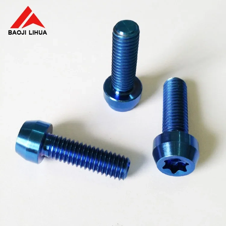 Grade5 M6 M8 Titanium star key bolt screw for Scooter