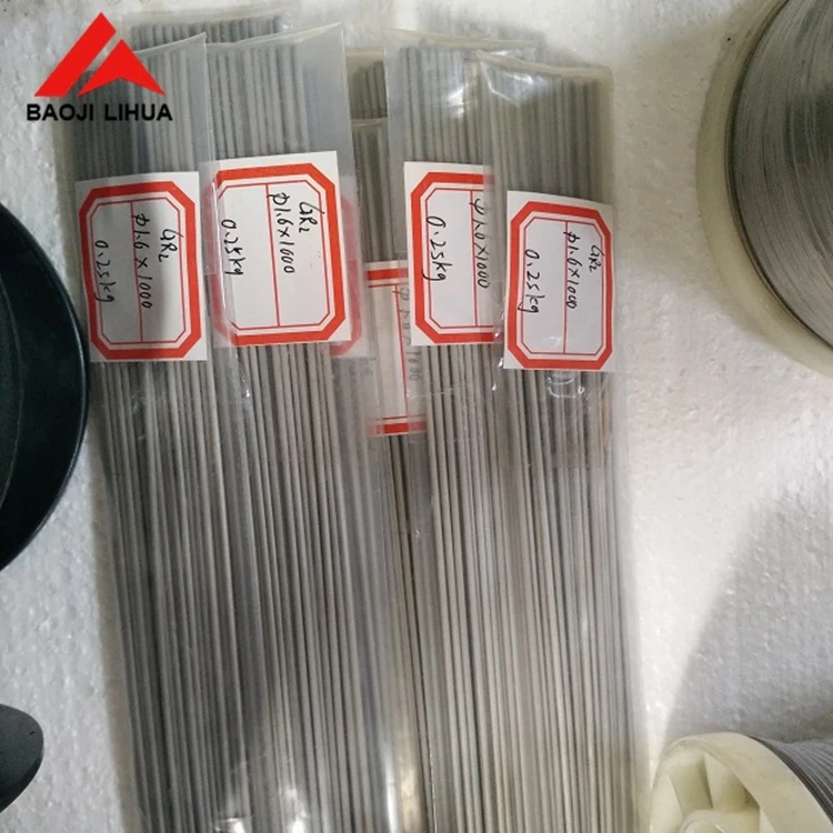 Hot sell Ti6Al4V titanium welding wire mig weld wire 1.2mm price per kg