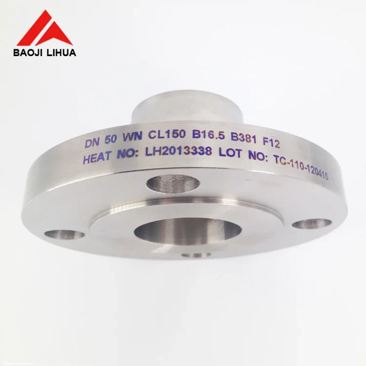 ASNI ASME B16.5  titanium GR1 GR5 WN welding neck flange CL600