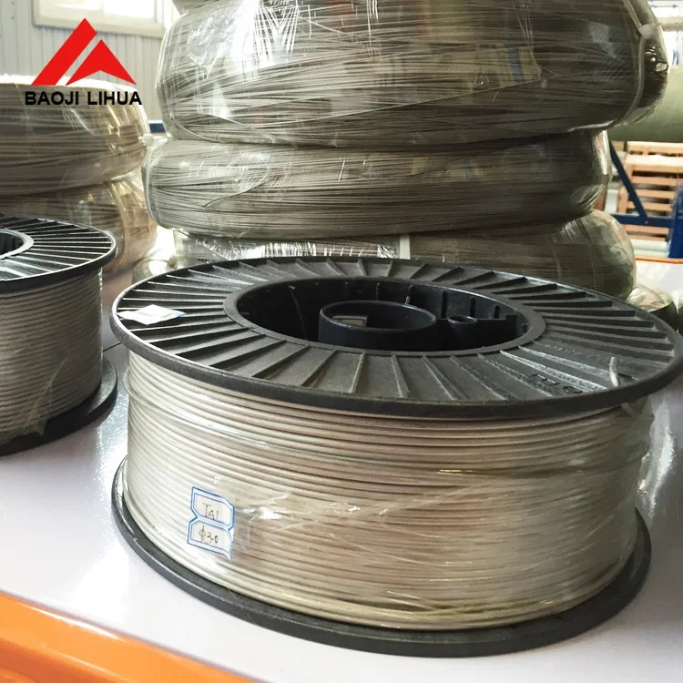 Price Pure 99.99% Gr2 Titanium Wire Gr5 Gr12