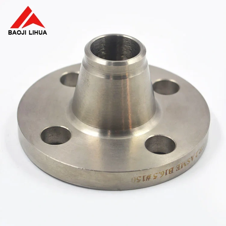 Titanium blind exhaust flange 4" ANSI 150lbs 300 ibs class gr2