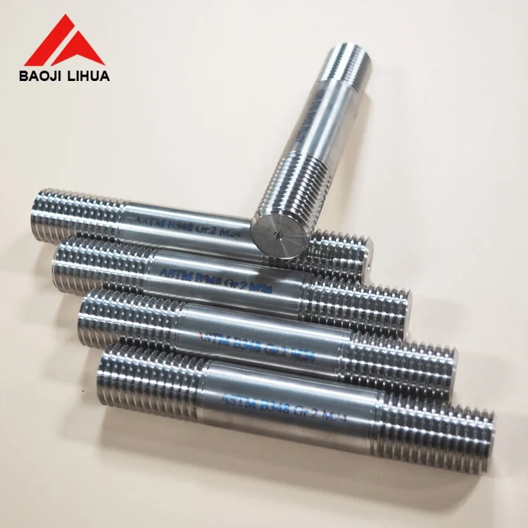 Grade 2 grade 5 double-headed bolts stud M5 M6 M8 titanium bolt