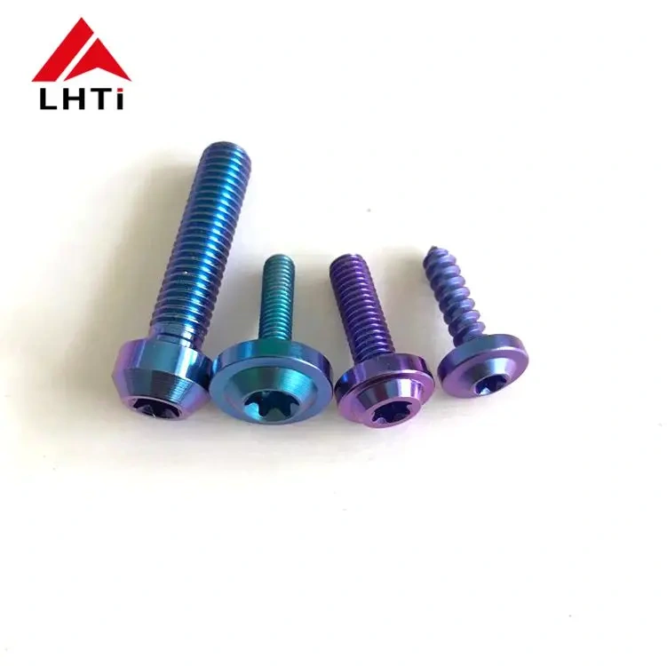 Gr5 TC4 titanium alloy proti bolts for motorcycle