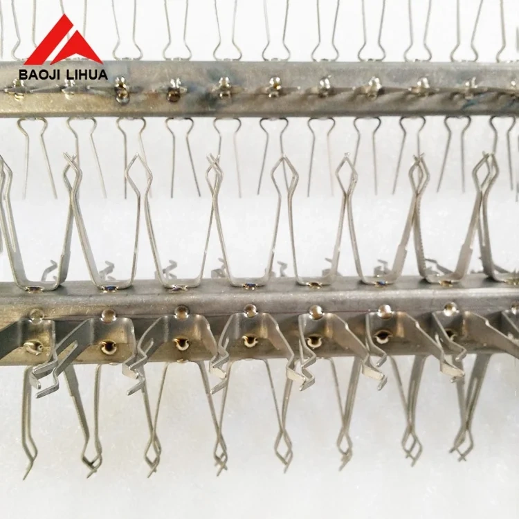 Customized as drawing gr2 titanium anodizing jigs hangers for plating