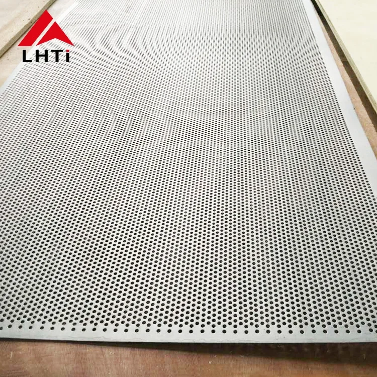 1mm Thickness Titanium Perforated Plate Sheet Price with Hole