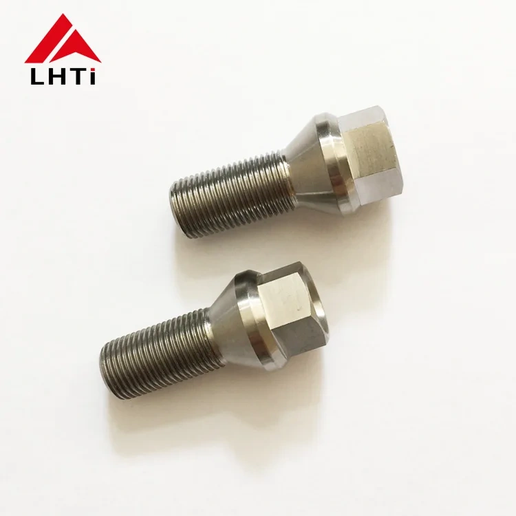 Ti6Al4V Grade 5 titanium wheel bolt lug bolts M14 x1.25 for BMW