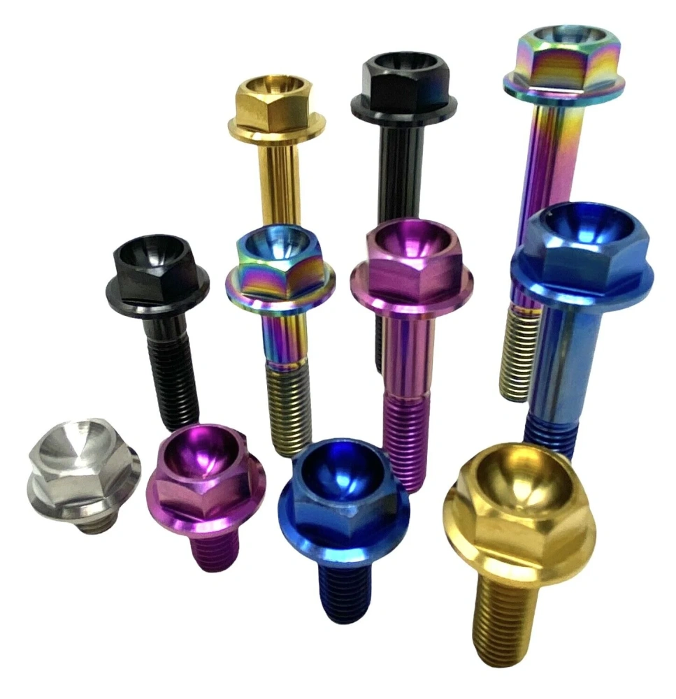 Factory Directly Supply Gr5 Dia m5 m6 m8 Titanium Threaded Rod
