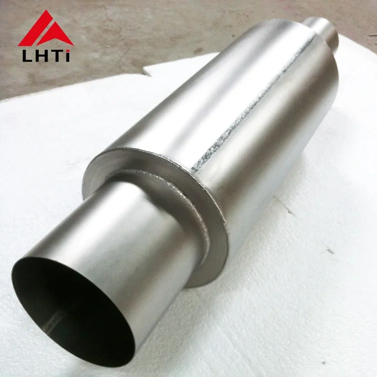 Titanium exhaust pipes gr2 best price and high quality  Dia 38mm/57mm/63mm/