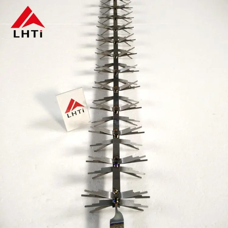 titanium jigs prat and racks for anodizing aluminium components.