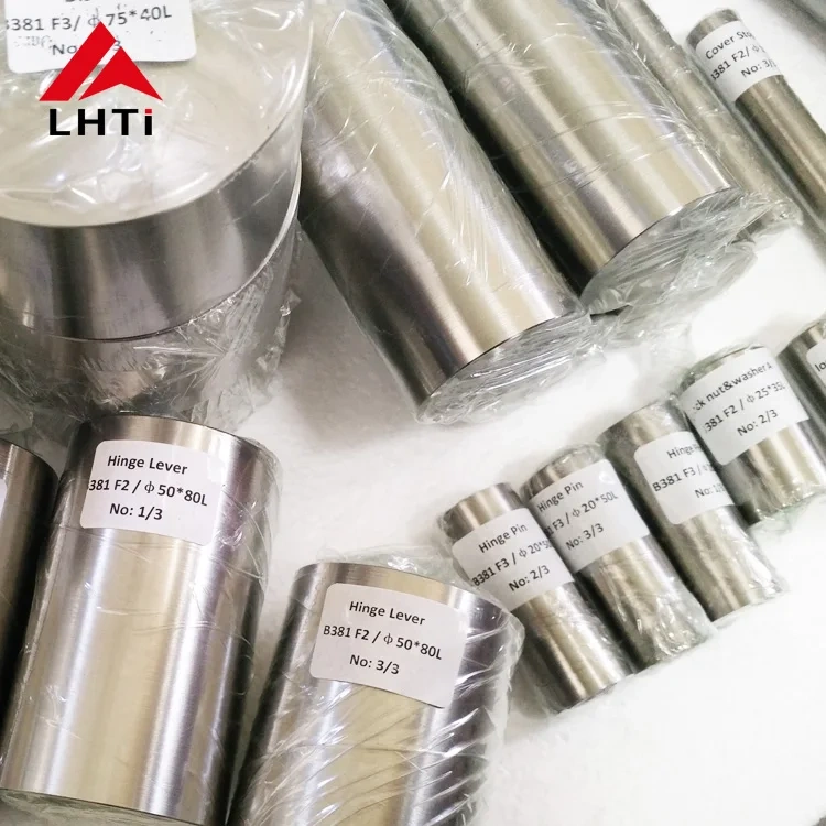 GR1 Polished Titanium Round Bars ASTM Titanium Alloy Rod