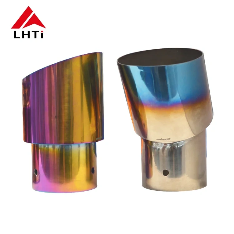 Titanium exhaust pipes gr2 best price and high quality  Dia 38mm/57mm/63mm/