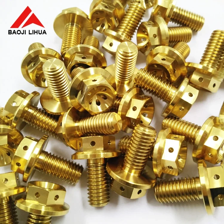 GR5 Racing titanium bolts M8/m10/m12/m14/m18/m24 for motorcycles and automobile