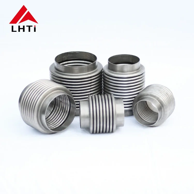 Titanium 45mm 50mm 70mm Exhaust Flex Pipe Bellow Car Exhaust Hose