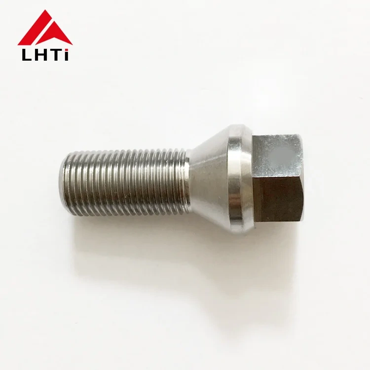 Ti6Al4V Grade 5 titanium wheel bolt lug bolts M14 x1.25 for BMW