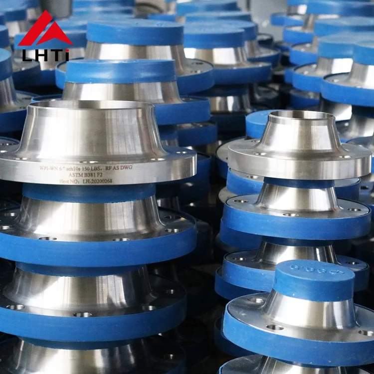 ANSI ASTM B16.5 titanium GR1 GR5 GR7 WN welding neck flange