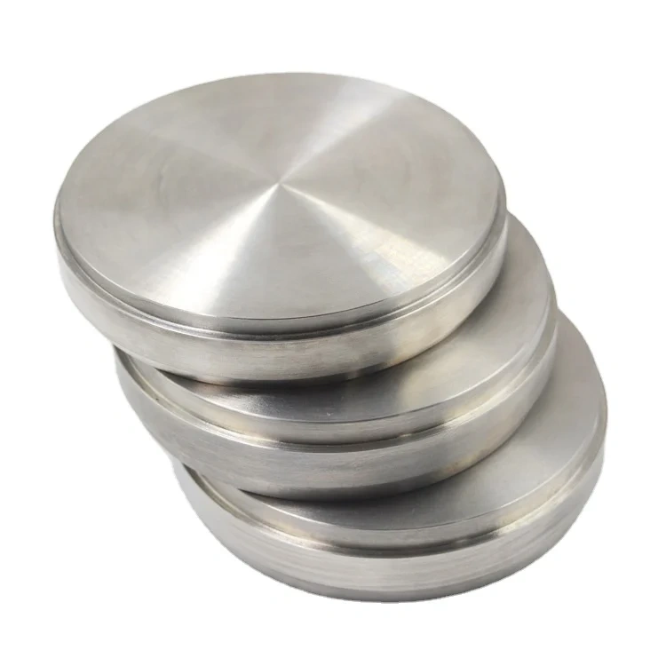 ASTM F136 Titanium Block Gr5 eli Gr2 Gr4 Titanium Disc 98mm for dental  implant
