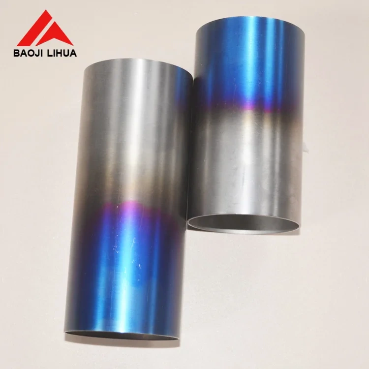 Titanium exhaust pipes gr2 best price and high quality  Dia 38mm/57mm/63mm/