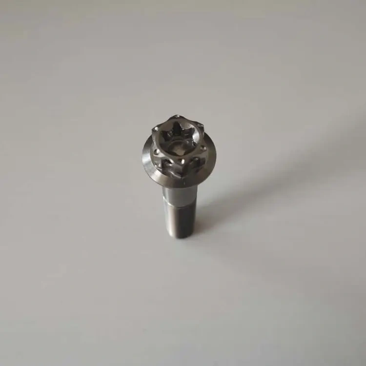 M8 gr5 Titanium torx Flange Bolts  motorcycle racing fancy bolts