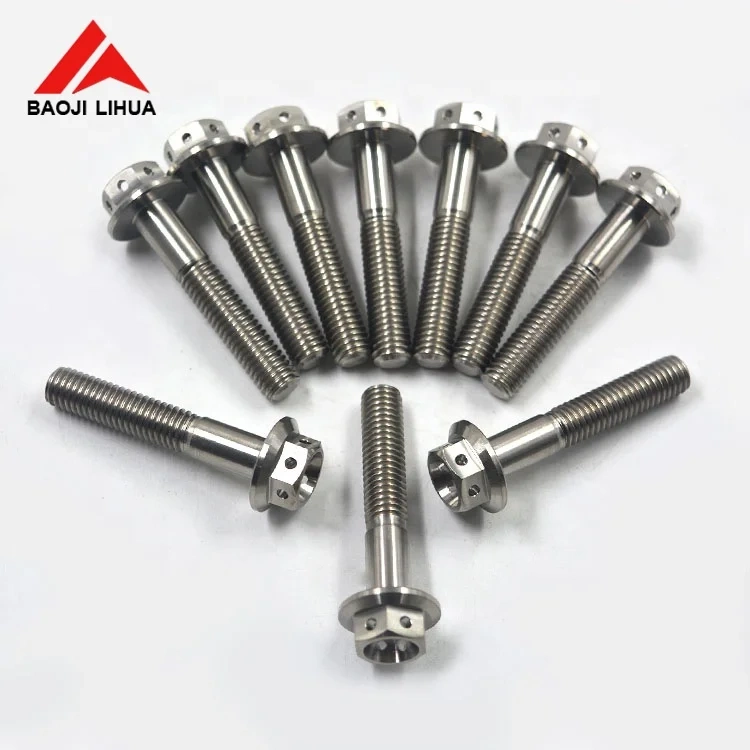 m8 m10 m12x30mm gr2 gr5 titanium Titanium Bolts