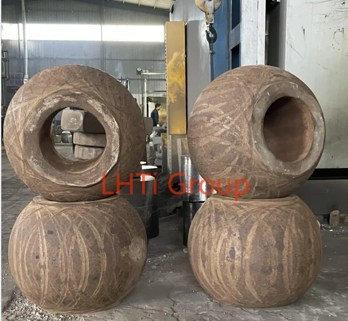 titanium and titanium alloy valve ball hollow casing floating ball