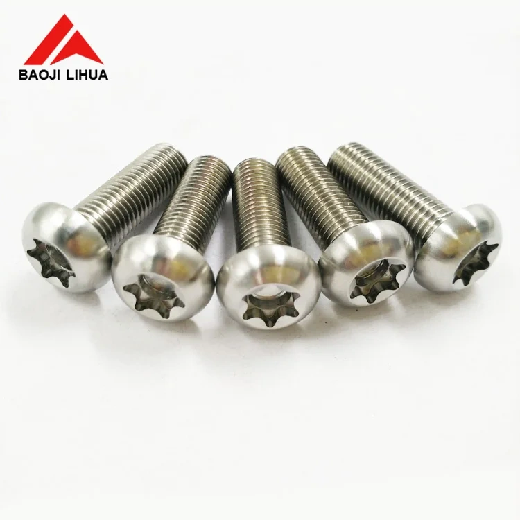M3 M4  M5 M6 M8 M10 GR2 GR5  torx  head  Titanium screws for bicycle