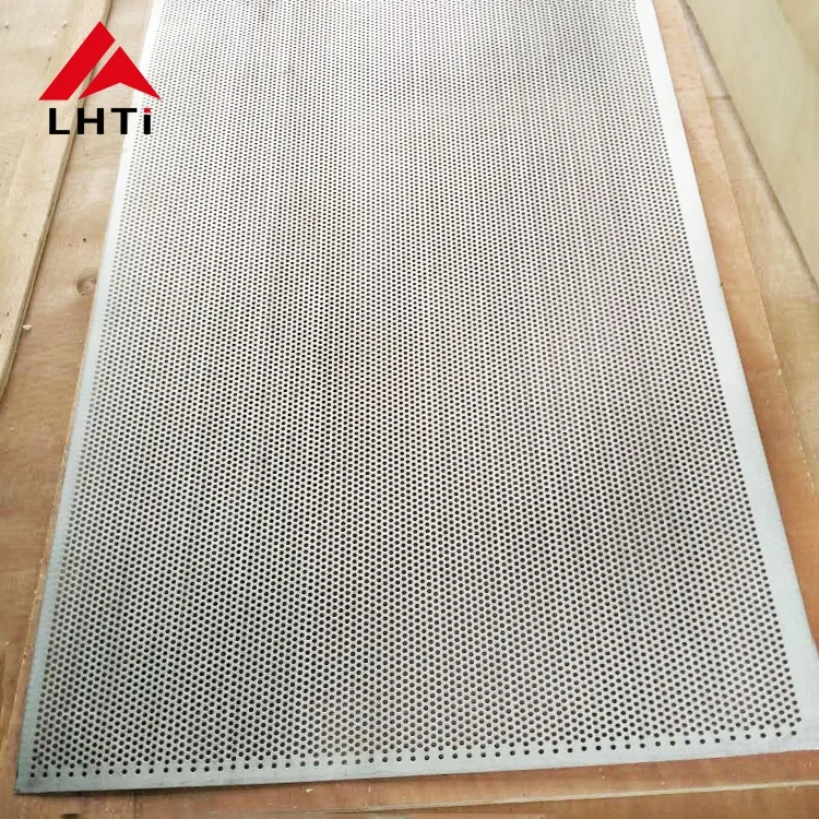 1mm Thickness Titanium Perforated Plate Sheet Price with Hole