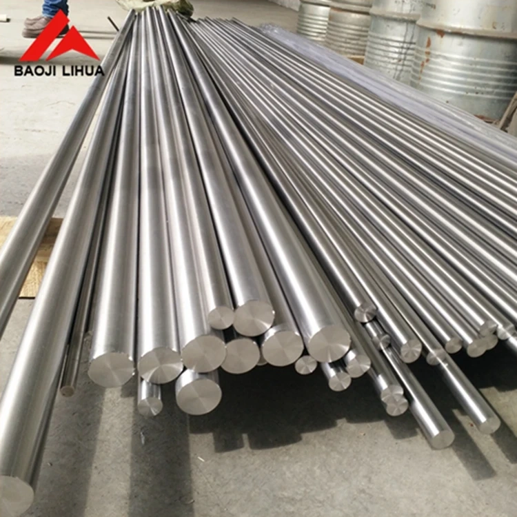 Pure titanium round bars tc4 grade 5 titanium bar for sale