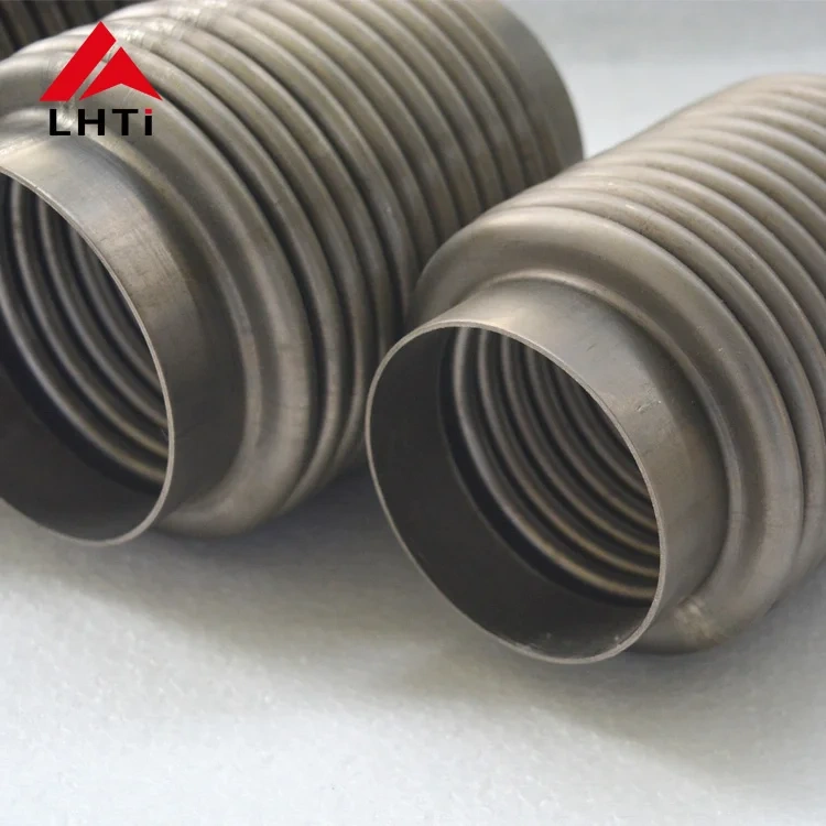 2.5" 3" 3.5" 4" Gr2 titanium exhaust bellows flex connector coupling joint