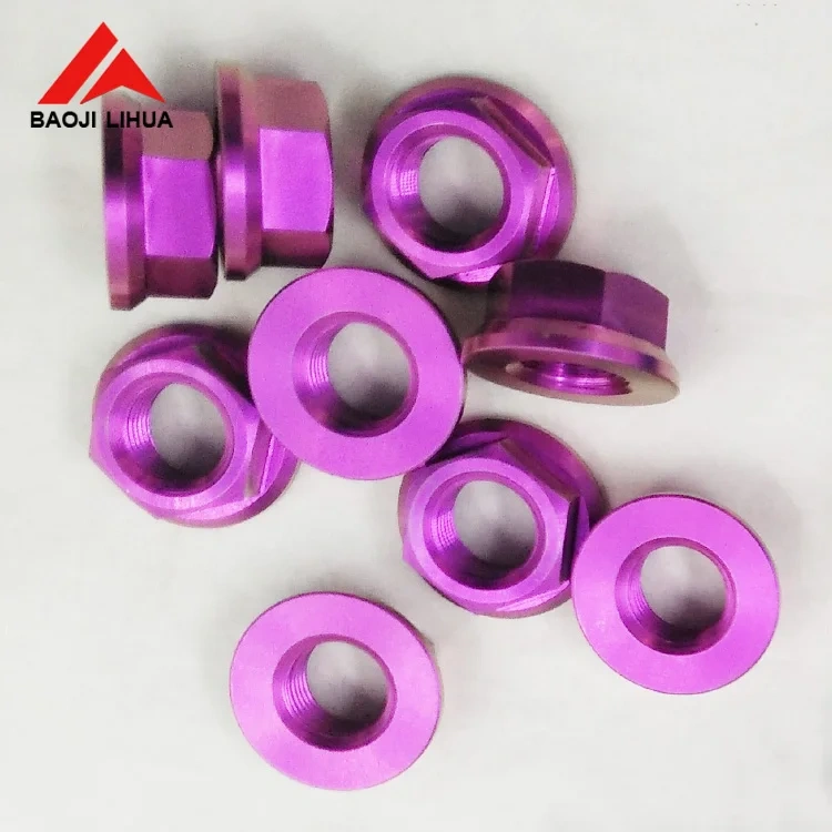 M5 M6 M8 M10 M14 M18 M20 M24 DIN6923  titanium flange nuts and bolts