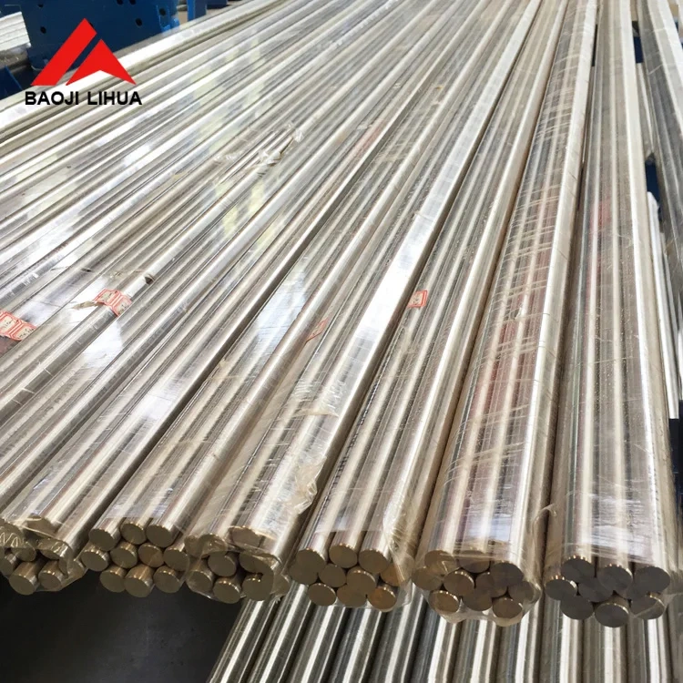 Grade 5 Industrial Titanium Rod Polished Titanium Alloy Round Bar