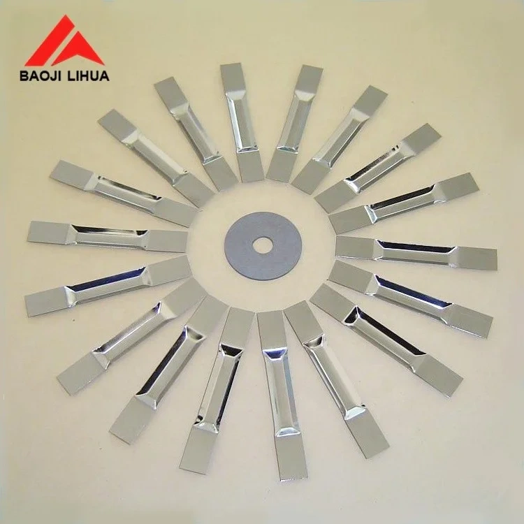 Customized teeth gr2 titanium jigs rack for anodizing