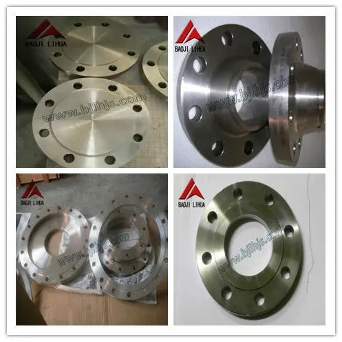 Gr2/Gr5  DN 10'' - 20'' Class 150/300 Titanium Spectacle Blind Flange Price