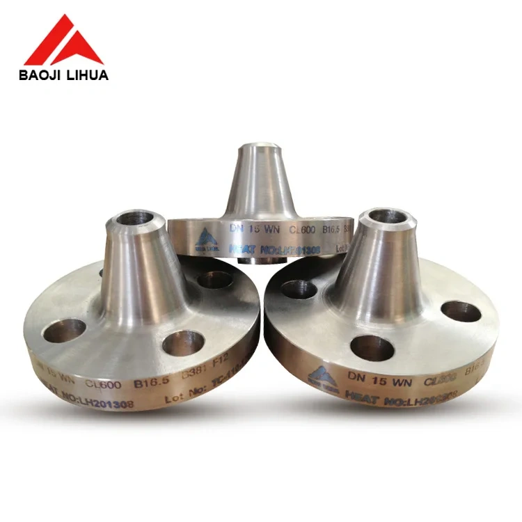 1" 2" 3" ASME B16.5 Grade 2 titanium flange WNRF Class150