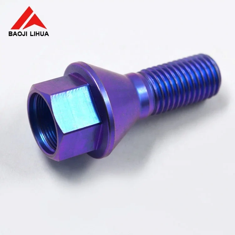 GR5 TITANIUM LUG BOLTS TI6AL4V AEROSPACE GRADE M14*1.5*29 FOR PORSCHE 911 Benz BMW M12*1.5*75